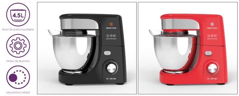 Batidora Planetaria North Tech modelo NT-MP1200